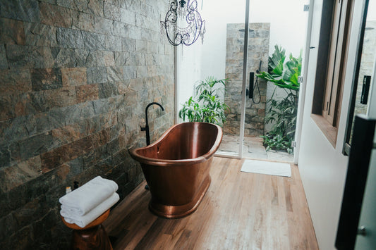 Copper Bath Tub: The Rejuvenating Realm in Seclusion
