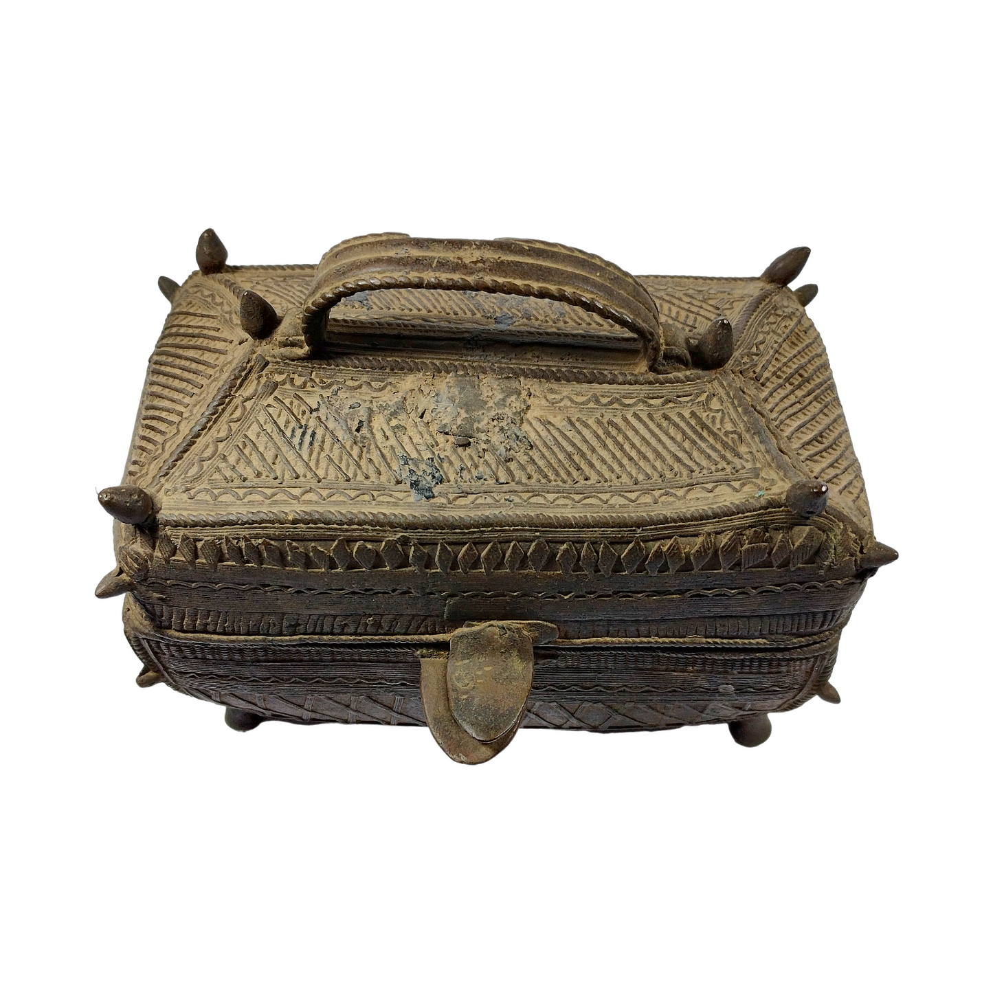 EKANSH ANTIQUE TRIBAL TREASURE BOX