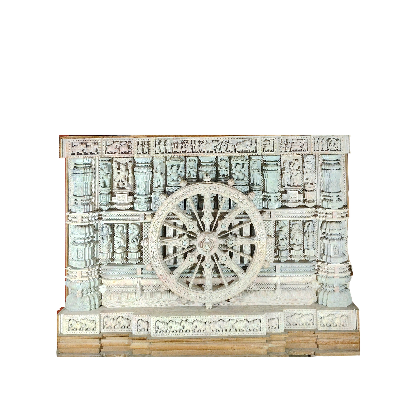 WHEEL OF CHARISMATIC CHARIOT - KONARK 001