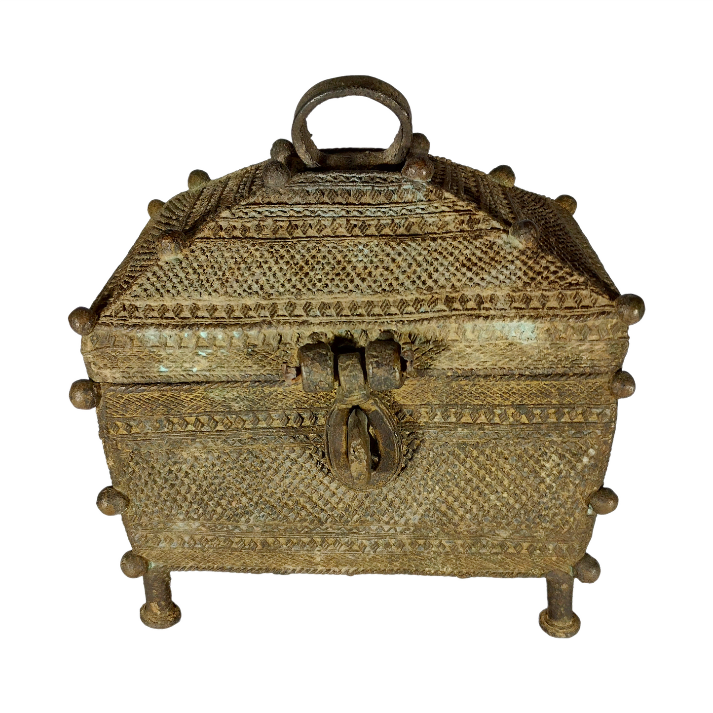 SAHIRA ANTIQUE TRIBAL TREASURE BOX