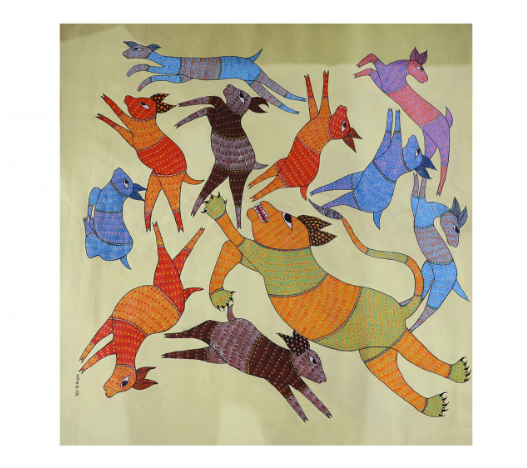 Gond Art of Madhya Pradesh: The Folk Art with Fairy Tales | Arts of Architecture