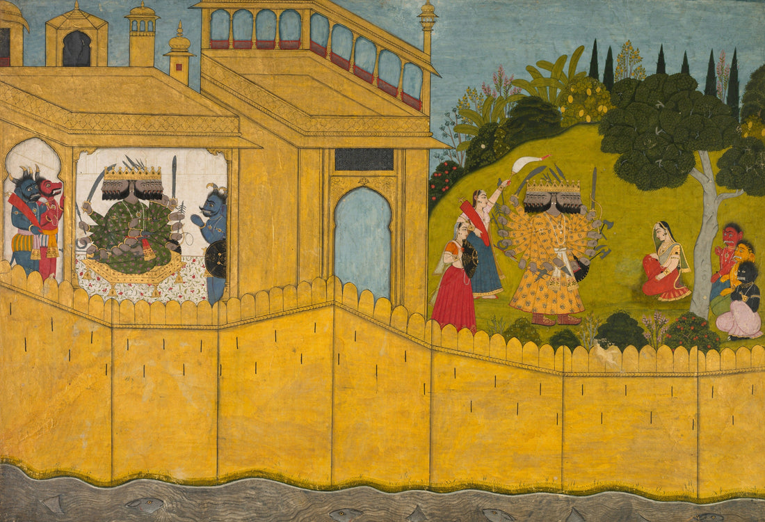 Miniature Paintings of India: Magnificent Expression over Minimum Inches 