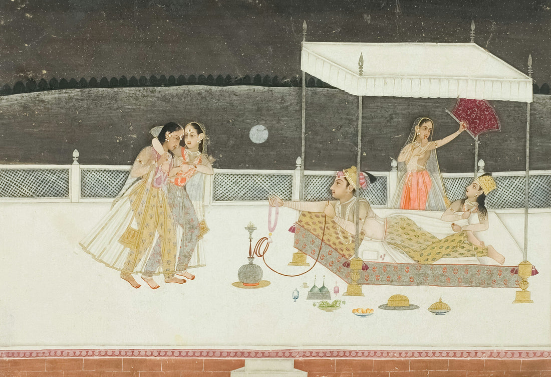Folk Painting in India Frames the Narration of Nature and Stories of Mythology
