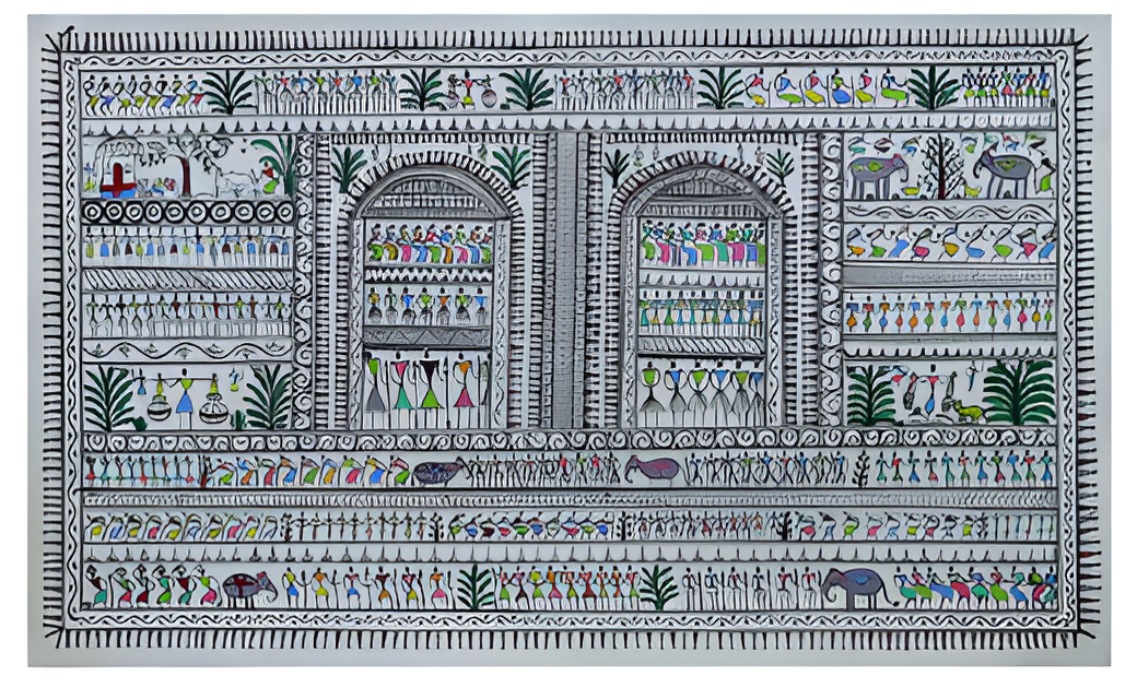 Pattachitra Border Pattern Pattachitra Paintings: A Fiesta of Folk and Fine Art – Arts of Architecture