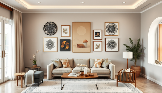 Indian Wall Decor Ideas & Objects for Living Room | Arts of Architecture