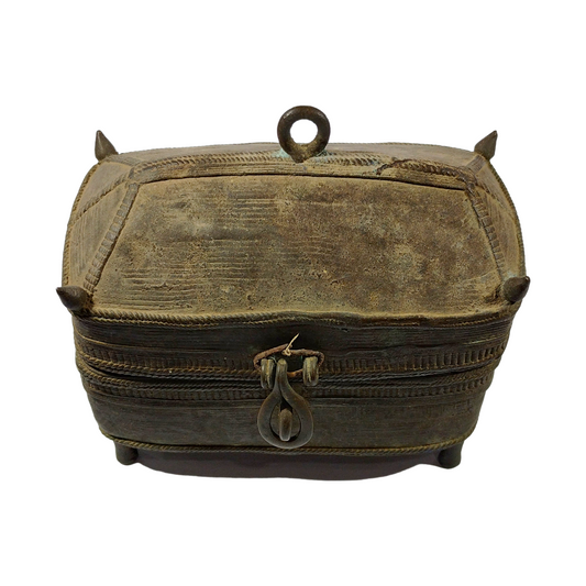 BIRHARI ANTIQUE TRIBAL TREASURE BOX