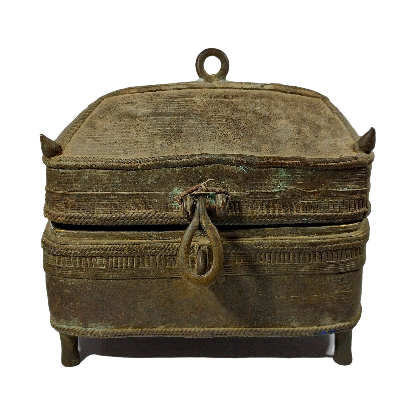 BIRHARI ANTIQUE TRIBAL TREASURE BOX