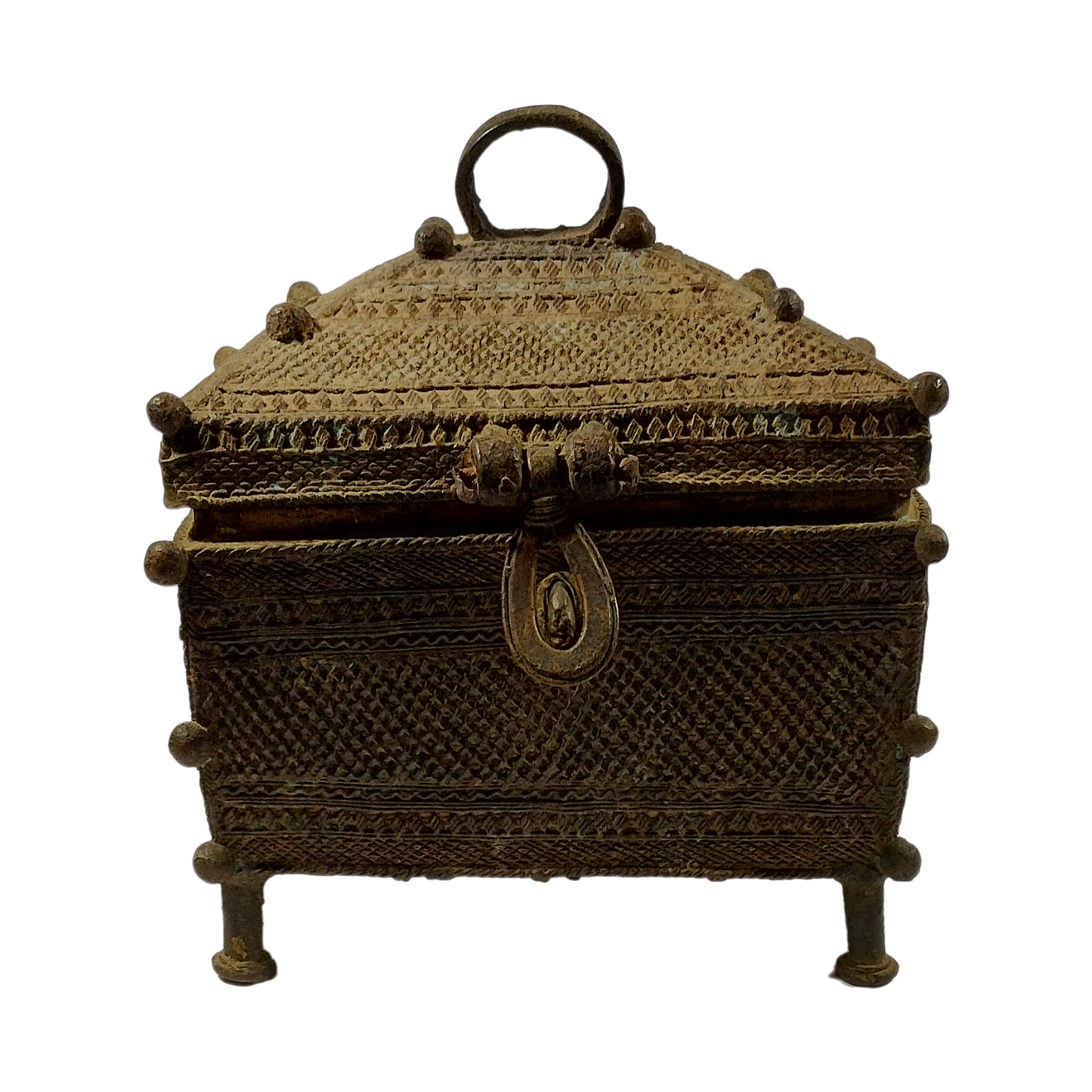 SAHIRA ANTIQUE TRIBAL TREASURE BOX