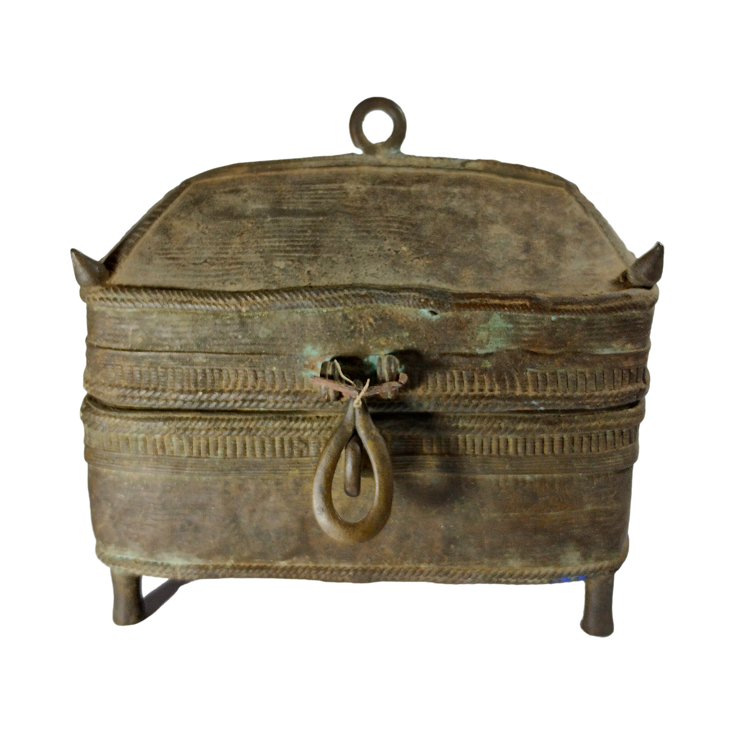 BIRHARI ANTIQUE TRIBAL TREASURE BOX