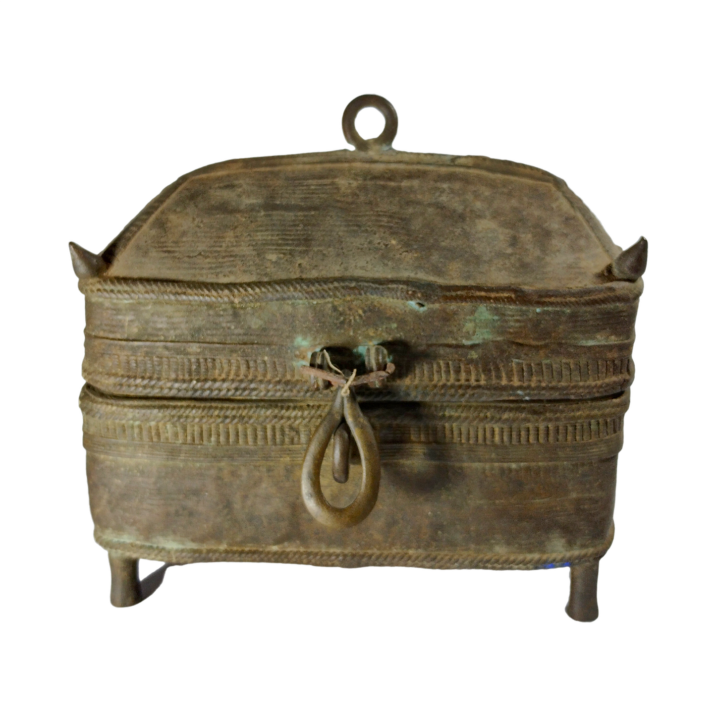 BIRHARI ANTIQUE TRIBAL TREASURE BOX